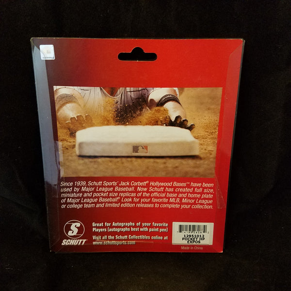 MONTREAL EXPOS Authentic Hollywood Pocket Home Plate