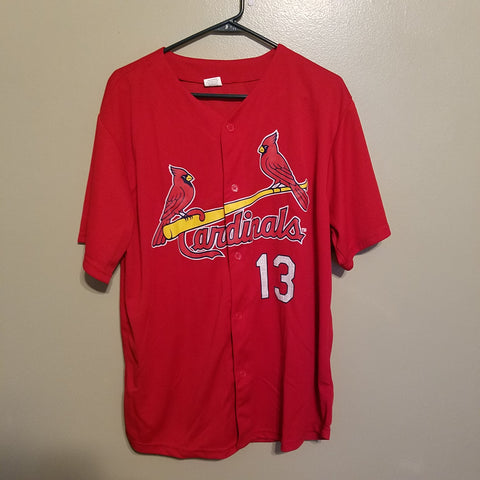 ST LOUIS CARDINALS MATT CARPENTER BASEBALL JERSEY SIZE XL  ADULT