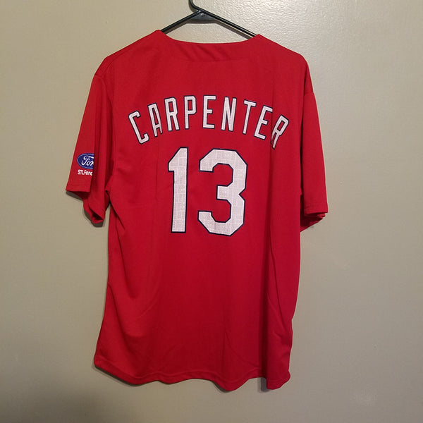 ST LOUIS CARDINALS MATT CARPENTER BASEBALL JERSEY SIZE XL  ADULT