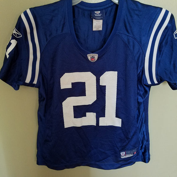 INDIANAPOLIS COLTS BOB SANDERS FOOTBALL JERSEY SIZE LARGE  ADULT WOMANS