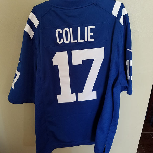 INDIANAPOLIS COLTS AUSTIN COLLIE NIKE FOOTBALL JERSEY SIZE XL ADULT