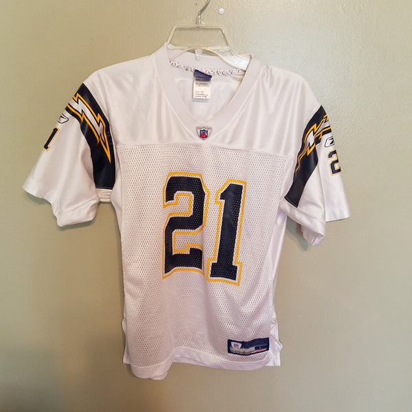 SAN DIEGO CHARGERS  LADAINIAN TOMLINSON FOOTBALL JERSEY SIZE L 14-16 YOUTH