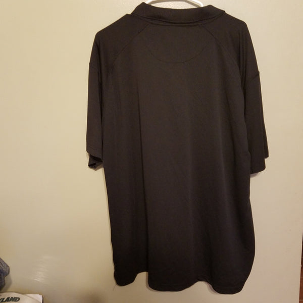 COLORADO ROCKIES BLACK POLO SHIRT SIZE 2 XL ADULT