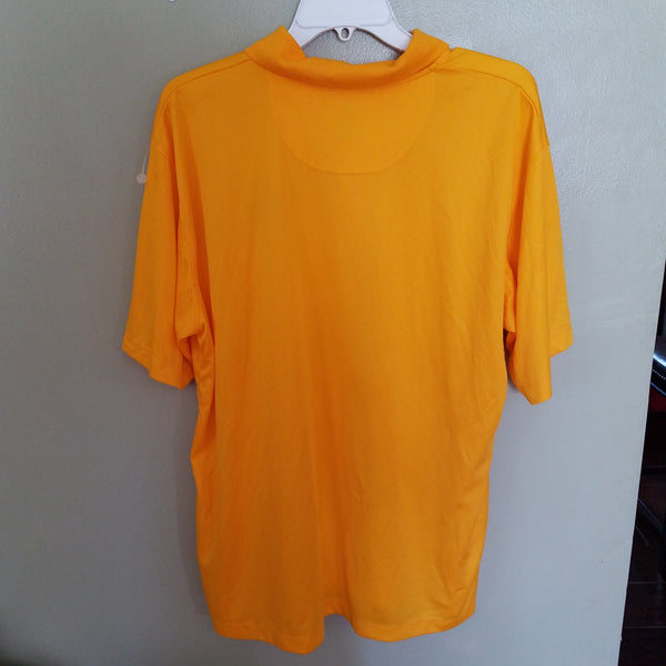 IOWA HAWKEYES YELLOW POLO SHIRT SIZE XL ADULT