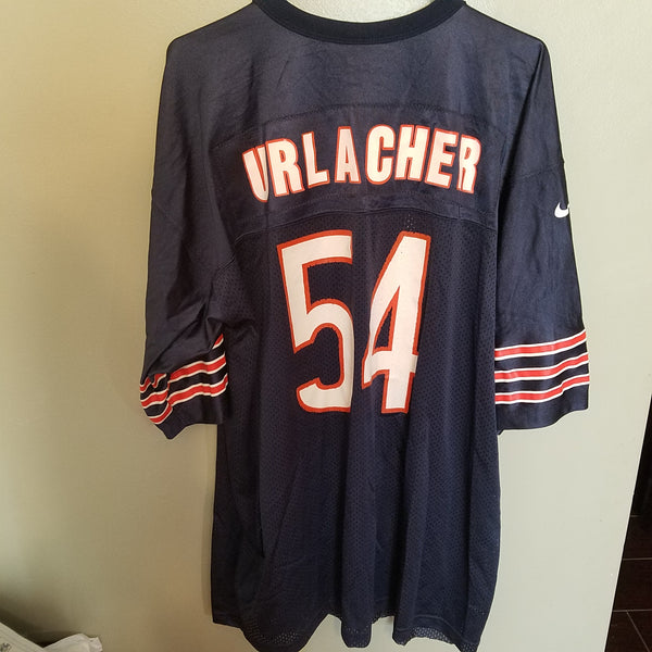 CHICAGO BEARS BRIAN URLACHER NIKE FOOTBALL JERSEY SIZE XL ADULT