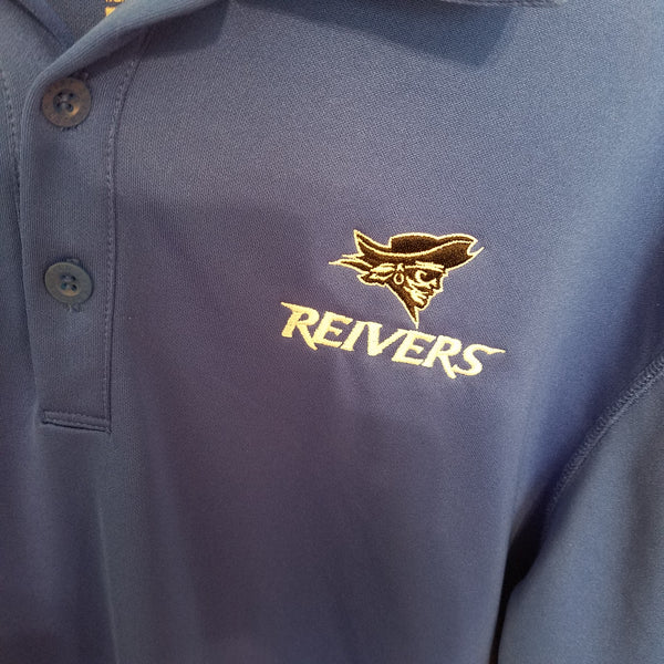 IOWA WESTERN REIVERS NIKE POLO SHIRT SIZE MEDIUM ADULT DRI FIT