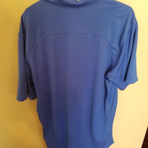 IOWA WESTERN REIVERS NIKE POLO SHIRT SIZE MEDIUM ADULT DRI FIT