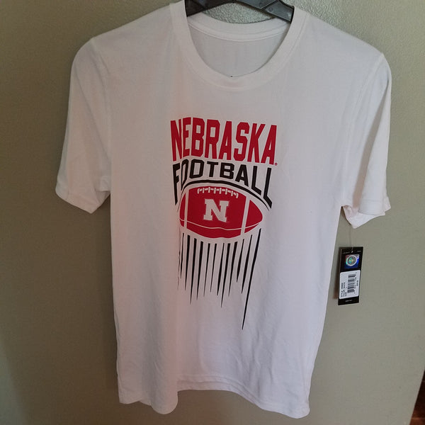 NEBRASKA HUSKERS ADIDAS FOOTBALL SHIRT SIZE L 14-16 YOUTH NWT