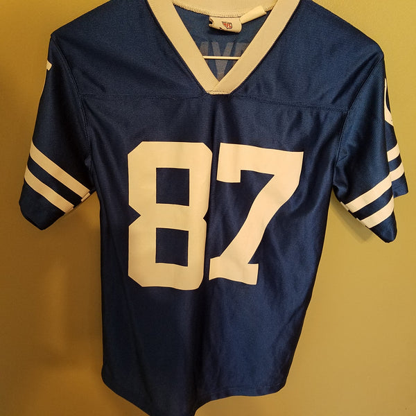 INDIANAPOLIS COLTS REGGIE WAYNE FOOTBALL JERSEY  SIZE MEDIUM YOUTH