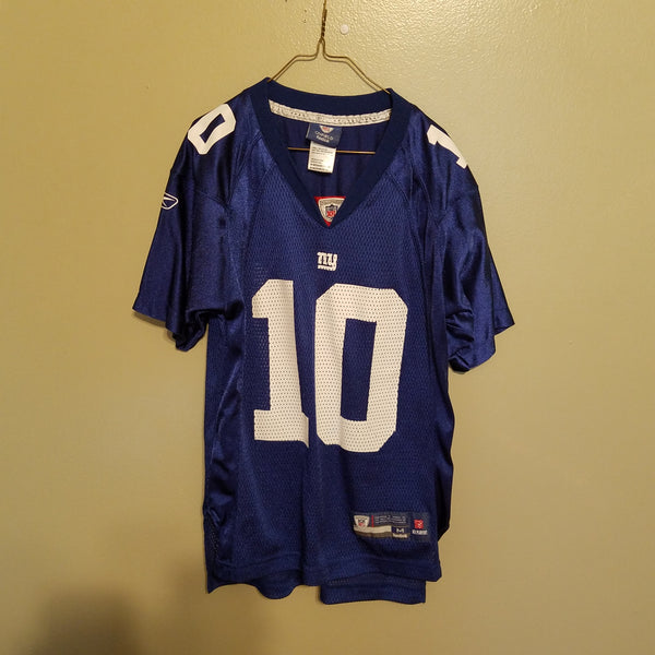 NEW YORK GIANTS ELI MANNING FOOTBALL JERSEY SIZE MEDIUM YOUTH