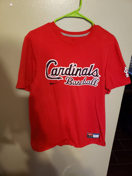 ST LOUIS CARDINALS STANDARD FIT NIKE T SHIRT SIZE LARGE ADULT