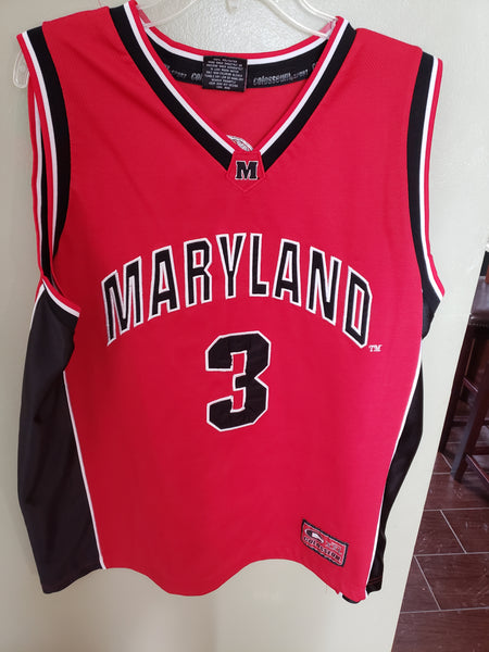 MARYLAND TERRAPINS BASKETBALL JERSEY SIZE XL ADULT LARGE TURTLE