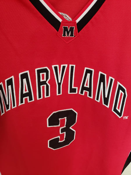 MARYLAND TERRAPINS BASKETBALL JERSEY SIZE XL ADULT LARGE TURTLE