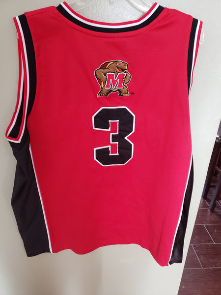 MARYLAND TERRAPINS BASKETBALL JERSEY SIZE XL ADULT LARGE TURTLE