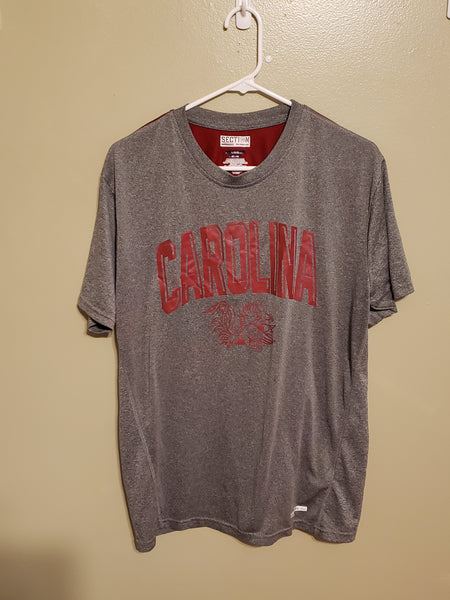 SOUTH CAROLINA GAMECOCKS SECTION 101 PERFORMANCE STYLE SHIRT SIZE LARGE ADULT