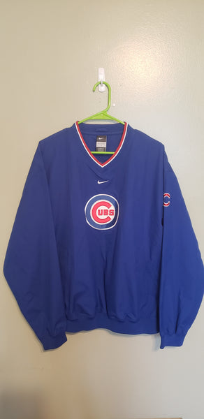 CHICAGO CUBS NIKE LIGHTWEIGHT PULLOVER JACKET SIZE SMALL ADULT