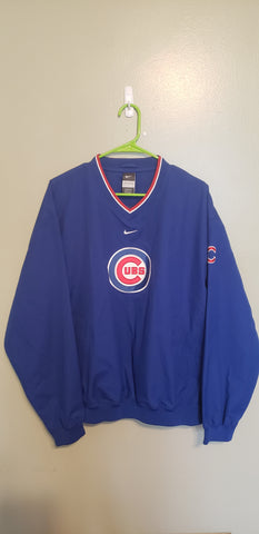 CHICAGO CUBS NIKE LIGHTWEIGHT PULLOVER JACKET SIZE SMALL ADULT
