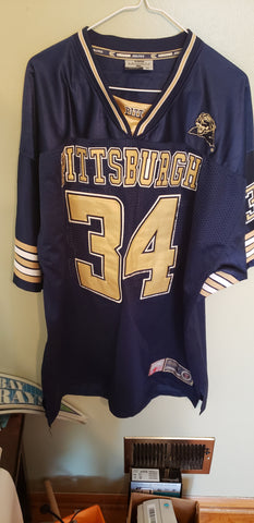 PITTSBURGH PITT PANTHERS COLOSSEUM FOOTBALL JERSEY SIZE XL ADULT