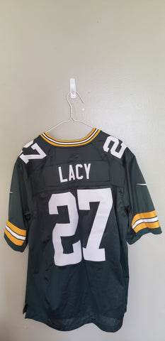 GREEN BAY PACKERS EDDIE LACY  FOOTBALL JERSEY SIZE XL ADULT
