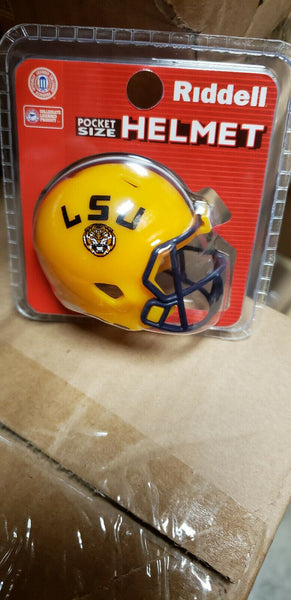 LSU TIGERS 2020 WITH CLAMSHELL POCKET PRO HELMET RIDDELL