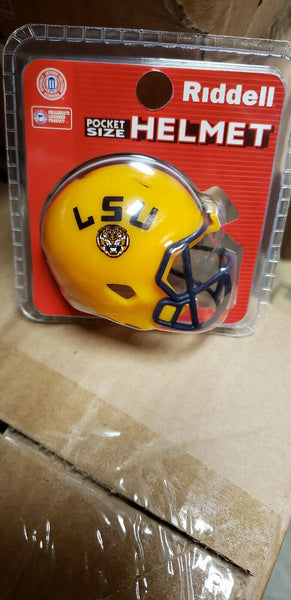 LSU TIGERS 2020 WITH CLAMSHELL POCKET PRO HELMET RIDDELL