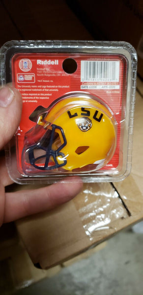 LSU TIGERS 2020 WITH CLAMSHELL POCKET PRO HELMET RIDDELL