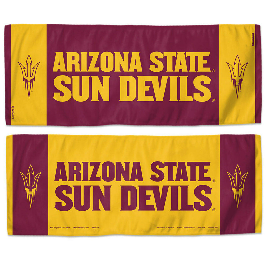 ARIZONA STATE SUN DEVILS Cooling Towel 12x30 new