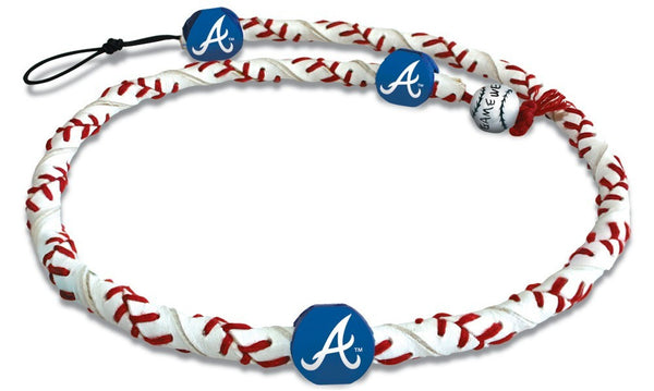 MLB MAJOR LEAGUE BASEBALL  GAMEWEAR FROZEN ROPE LEATHER NECKLACE