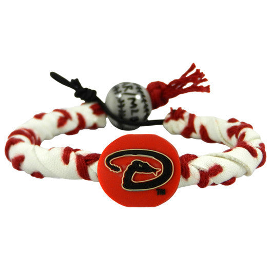 MLB MAJOR LEAGUE BASEBALL GAMEWEAR FROZEN ROPE LEATHER BRACELET