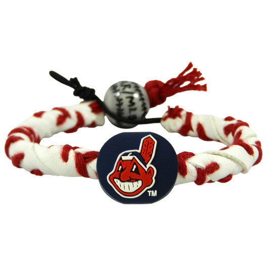 MLB MAJOR LEAGUE BASEBALL GAMEWEAR FROZEN ROPE LEATHER BRACELET