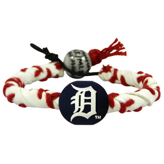 MLB MAJOR LEAGUE BASEBALL GAMEWEAR FROZEN ROPE LEATHER BRACELET