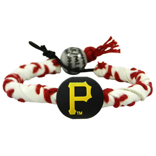 MLB MAJOR LEAGUE BASEBALL GAMEWEAR FROZEN ROPE LEATHER BRACELET