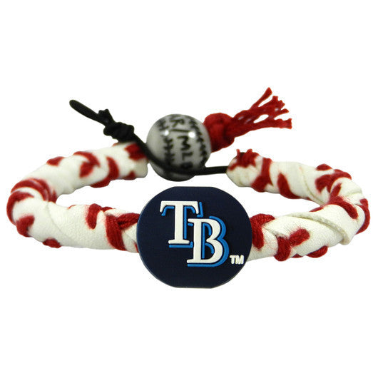 MLB MAJOR LEAGUE BASEBALL GAMEWEAR FROZEN ROPE LEATHER BRACELET