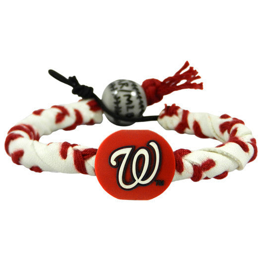 MLB MAJOR LEAGUE BASEBALL GAMEWEAR FROZEN ROPE LEATHER BRACELET