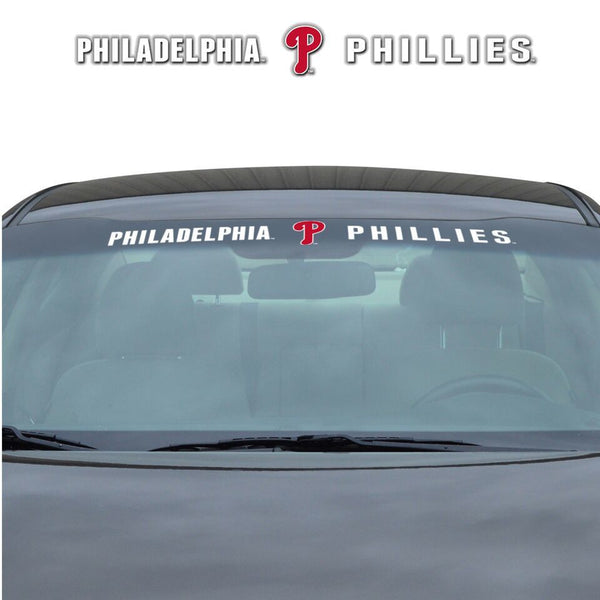 MLB MAJOR LEAGUE BASEBALL 35x4 WINDSHIELD DECAL AUTO CAR TRUCK  YOU PICK TEAM