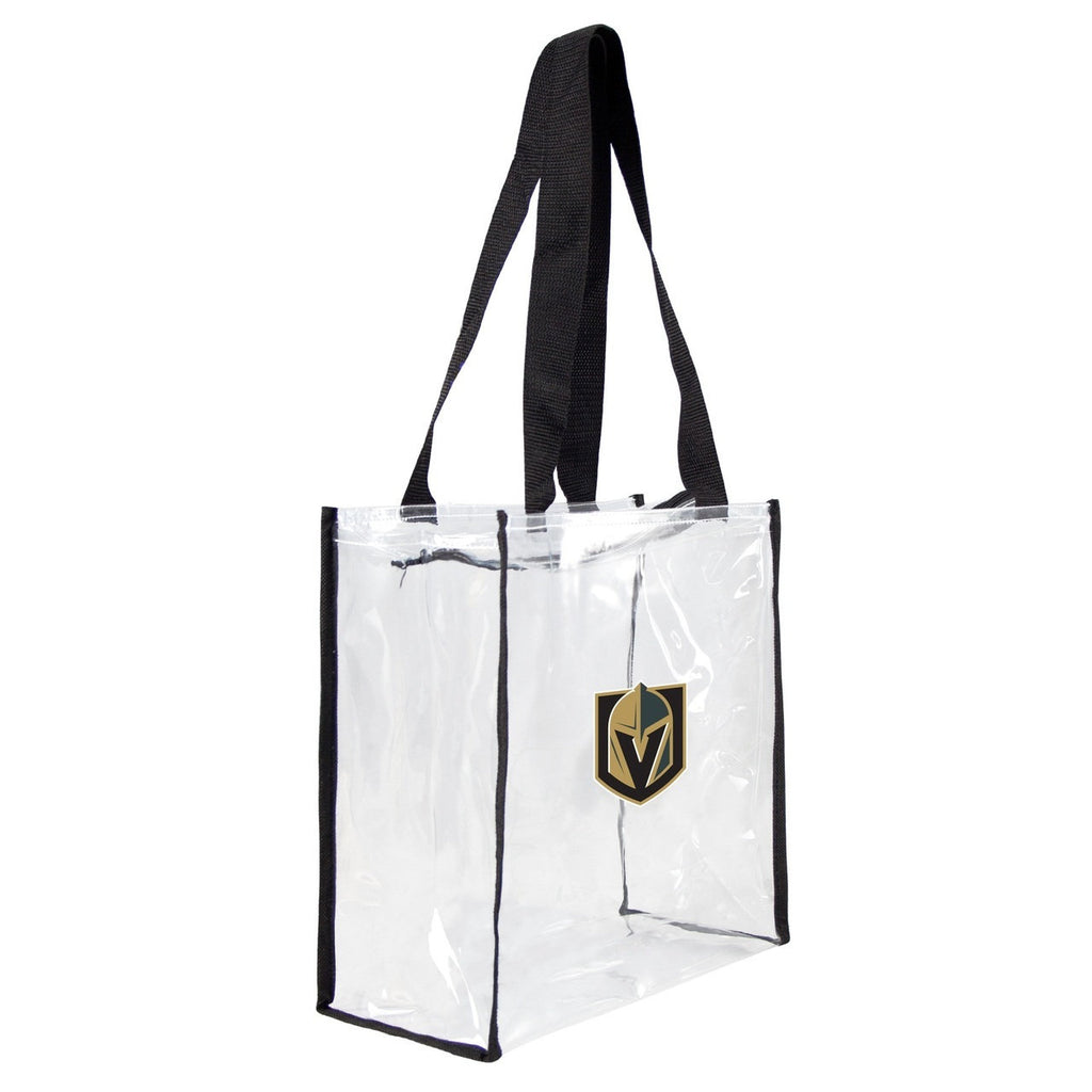 VEGAS GOLDEN KNIGHTS NHL CLEAR STADIUM TOTE BAG