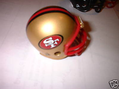 SAN FRANCISCO 49ERS 1996-2008 POCKET PRO HELMET NFL