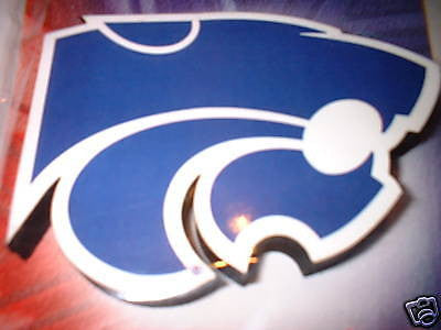 KANSAS STATE WILDCATS JUMBO 3D SPORT MAGNET NEW