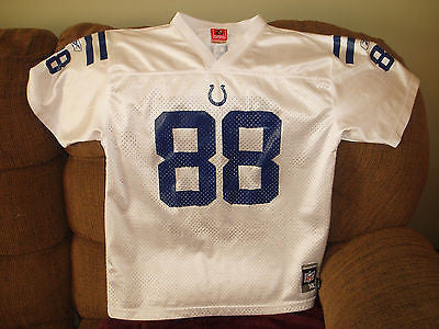 INDIANAPOLIS COLTS MARVIN HARRISON FOOTBALL  JERSEY  SIZE XL YOUTH 18-20