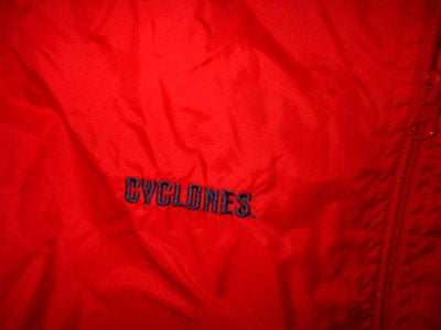 IOWA STATE CYCLONES LIGHTWEIGHT JACKET STARTER SIZE 12-14