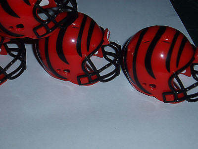 LOT OF 3 CINCINNATI BENGALS  POCKET PRO HELMETS RIDDELL SPEED REVOLUTION BULK