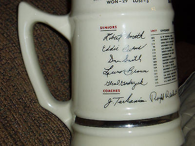 UNLV RUNNIN REBELS 1977 WESTERN REGIONAL CHAMPION BEER STEIN RARE