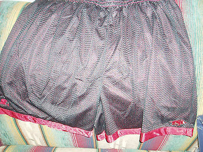 STARTER ARKANSAS RAZORBACKS REVERSIBLE BASKETBALL SHORTS SIZE LARGE NEW