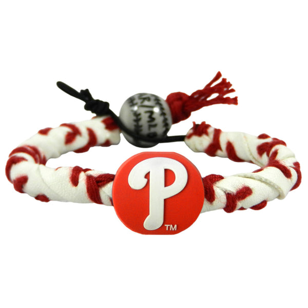 MLB MAJOR LEAGUE BASEBALL GAMEWEAR FROZEN ROPE LEATHER BRACELET