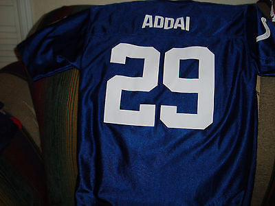 INDIANAPOLIS COLTS JOSEPH ADDAI  FOOTBALL JERSEY SIZE YL YOUTH