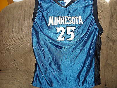 MINNESOTA TIMBERWOLVES AL JEFFERSON JERSEY  SIZE XL 18-20  YOUTH