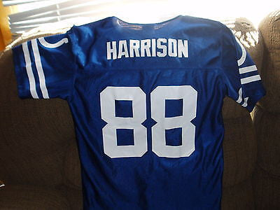 INDIANAPOLIS COLTS MARVIN HARRISON  FOOTBALL JERSEY  SIZE MED NFL YOUTH