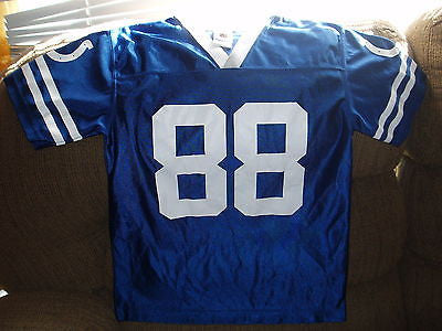 INDIANAPOLIS COLTS MARVIN HARRISON  FOOTBALL JERSEY  SIZE MED NFL YOUTH