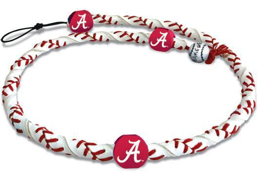 NCAA COLLEGE GAMEWEAR FROZEN ROPE LEATHER NECKLACE