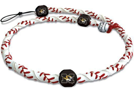 NCAA COLLEGE GAMEWEAR FROZEN ROPE LEATHER NECKLACE